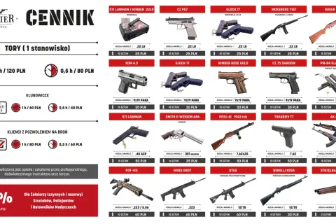Strzelnica Jeżów Sudecki: Przewodnik, Cennik i Oferta